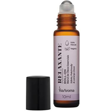 Imagem de Blend Roll-On Relaxante Com Óleos Essenciais de Sálvia, Patchoulli e Laranja Doce - Proporcionam o Efeito Relaxante e Reconfortante. 10 ml - Via Aroma