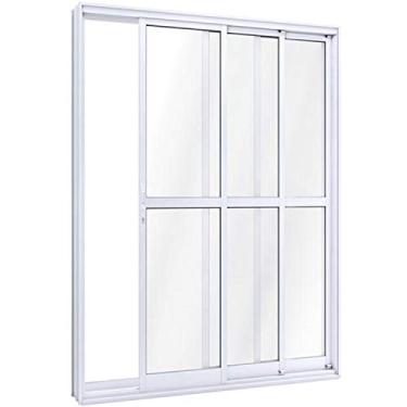 Imagem de Porta de Correr Esquerda Ideale 215x150cm Branca