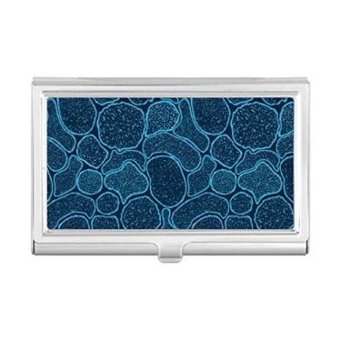Imagem de Blue Microscópio Cells Ilustração Estrutura Porta-cartão de visita Caixa Carteira de bolso