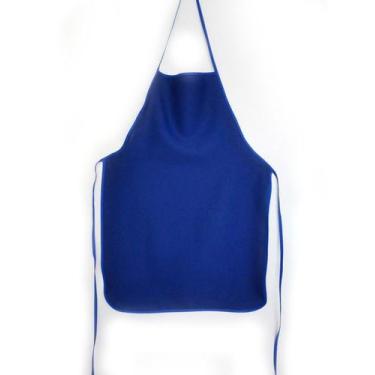 Imagem de Avental Liso Oxford Azul - Recanto Da Costura