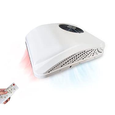 Imagem de Aspligo Ar Condicionado Estacionamento Elétrico Telhado RV 10000BTU Refrigerado e Aquecido, Compressor de Rolagem, Inclui Kit de Ar Condicionado
