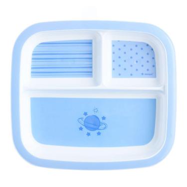 Imagem de Prato Infantil Com Divisória Pimpolho +6 Meses Desenhos