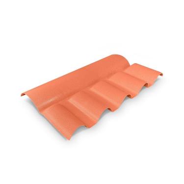 Imagem de Cumeeira Articulada PVC Colonial 88cm Lux Telhas Ceramica