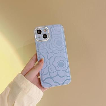 Imagem de Para iphone 13 11 12 pro max x xr xs max capa de proteção de lente casos bonito padrão de flor, a3, para iphone 12