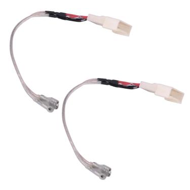 Imagem de Beler fio adaptador de cabo de alto-falante frontal  2 peças  conjunto com 4 pinos  para toyota