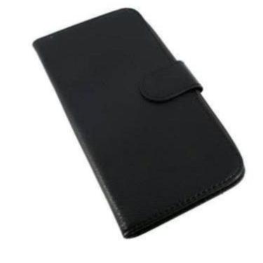 Imagem de Capa carteira preta para Motorola Moto G6 PLAY