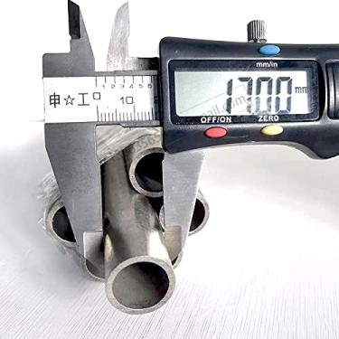 Imagem de Tubo de aço 17 mm tubo de aço cardon 16mm tubo de aço sem costura 15mm tubo de aço 14mm tubo de metal tubo redondo 13 mm tubos de aço 1 polegada banheira (OD17mmID11mm, L50cm)