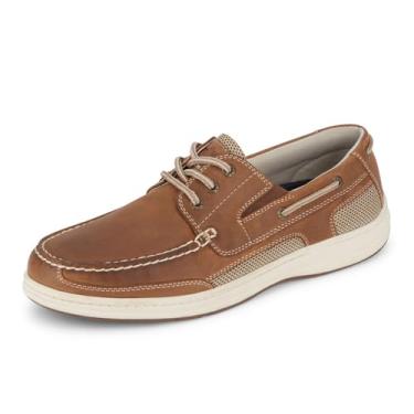 Imagem de Dockers Sapato náutico masculino Beacon, Bronzeado escuro, 9 Wide