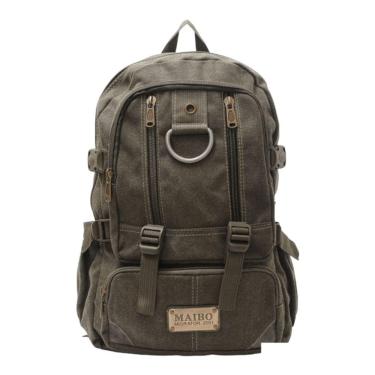 Imagem de Mochila Urban Canvas 20L para viagens ao ar livre em estilo vintage