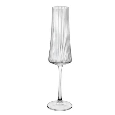 Imagem de Jogo De 6 Taças para Champanhe Xtra Optic Em Cristal Ecológico 210Ml A26,5cm - Full Fit