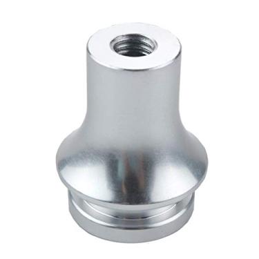 Imagem de Dewhel Retentor/adaptador de bota Shift KNOB para alavanca de câmbio manual de 10 x 1,25 (prata)