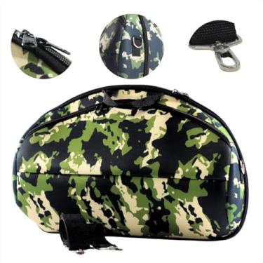 Imagem de Case Bolsa Capa Protetora Compatível com Caixa de Som Boombox 2 3 Impermeável com Bolso para carregador e acessórios, Alça de mão reforçado e Alça de Ombro Regulável (Capa Boombox Camuflada)