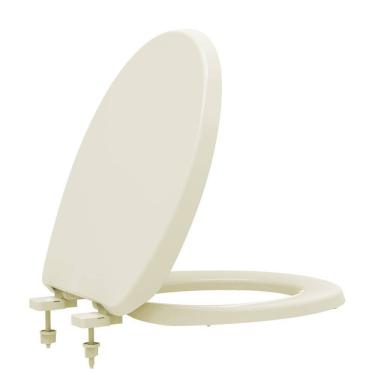 Imagem de Assento Universal Solution Polipropileno Soft Close Tupan Creme