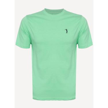 Imagem de Camiseta Verde Limão Lisa Aleatory-Masculino