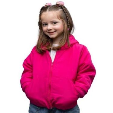 Imagem de Jaqueta Infantil Micro Suede Diva Menina Rosa/Pink Righsson-Feminino