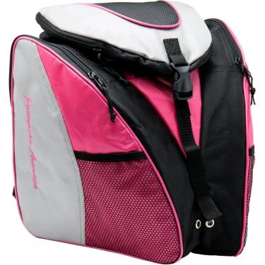 Imagem de Bolsa Mochila Patins Com Alça E 3 Divisórias Reforçada Rosa