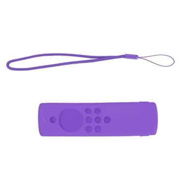 Imagem de Capa Protetora Remota de Silicone Lavável Capa de Controle Remoto Protetor Remoto à Prova de Choque para Fire TV Stick Lite Preto Lavável Leve à Prova de Choque Garante Capa