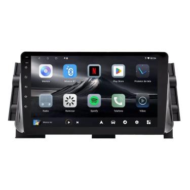 Imagem de Central Multimídia Kicks Com Câmera 360º 2017 2018 2019 2020 2021 2022 2023 Adak G2 Tela de 9" QLED 2GB de RAM 64GB Android Auto e Carplay