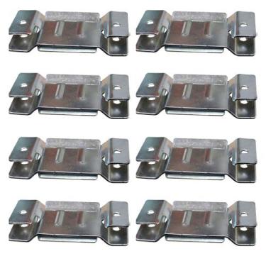 Imagem de 8 Pares de Conector de Encaixe para Móveis Sofá Cabeceira Painel Zinca