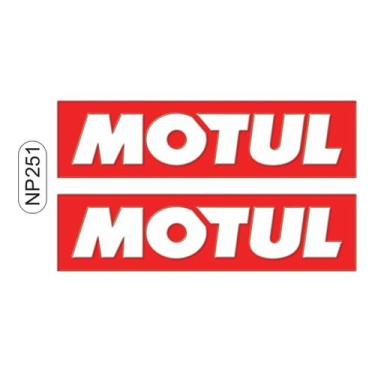 Imagem de Adesivo Resinado Motul 13 X 3,5 Resinado - Resitank, Personalizado