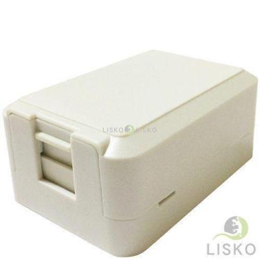 Imagem de Caixa Sobrepor Para Keystone 1 Saída Fêmea Rj45 Rj11 - MULTITOC