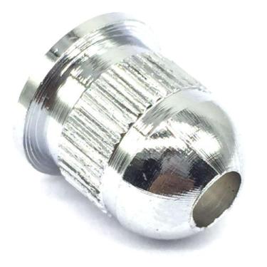 Imagem de Ferrule Bucha baixo passa corda ponte CROMADO 5640 - DOLPHIN