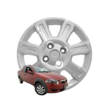 Imagem de Calota Aro 14 GRID Fixação Parafuso Cubo Alto Strada Trekking 2014