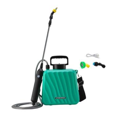 Imagem de Ioensy Pulverizador elétrico de gramado, dispensador agrícola, conveniente, resistente ao desgaste, pulverizador de rega, pulverizador de jardim para casa, Azul