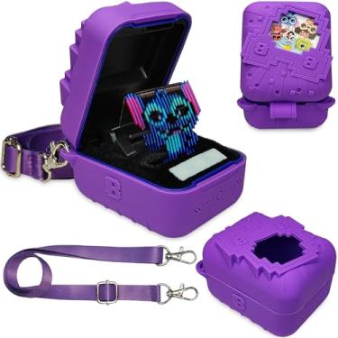 Imagem de JCHPINE Silicone Cover Case for Bitzee Disney Interactive Digital Pet and Case, Protective Skin Sleeve for Bitzee Disney Virtual Electronic Pets (Purple)