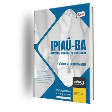 Imagem de Apostila Prefeitura Ipiaú Ba 2024 - TécnicoA Em Enfermagem - Apostilas