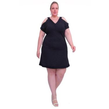 Imagem de Vestido Curto Feminino Casual Nova Moda Feminina Confortável Leve Esta
