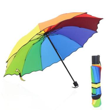 Imagem de Cabe na Bolsa Sombrinha Colorida Ideal Para Decoração - FP Eletro, Arc