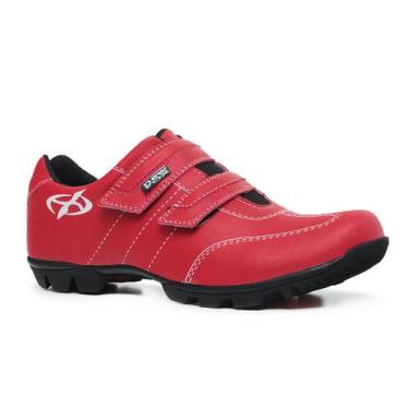 Imagem de Sapatenis Casual Bike Way2 Feminino New Fox, Feminino, 38, Vermelho