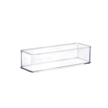 Imagem de Organizador Retangular enCaixa em Poliestireno Transparente 21,9x7,3x5