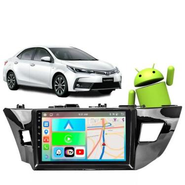 Imagem de Kit Multimidia 9 Corolla 2015-2017 2GB 32GB Waze Youtube + Câmera e Mo