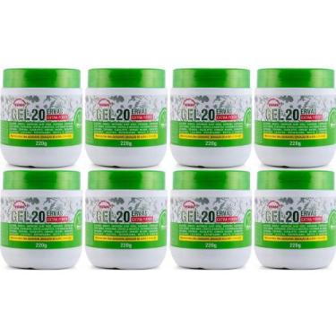 Imagem de Atacado Revenda 8 Gel 20 Ervas Extra Forte Rhenuks 220g