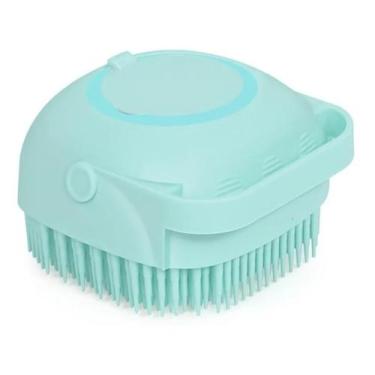 Imagem de Escova Massageadora Esfoliante em Silicone para Banho - N/D