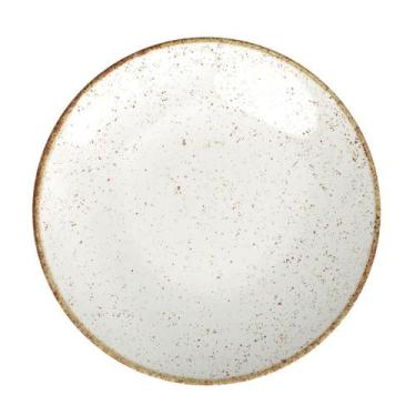 Imagem de Prato Sobremesa Tramontina Rústico Marrom em Porcelana Decor