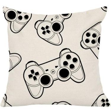 Imagem de Almofada Joystick 40x40cm - Serigrafada Frente e Verso - FASTLAR