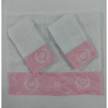 Imagem de Kit De Fralda Para Bebês - Menina /Menino - 1 Fralda De Ombro - 2 Fral