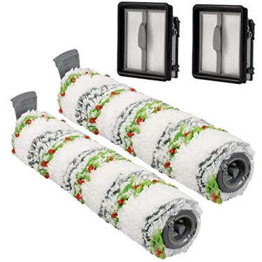 Imagem de Rolo de escova para aspirador de pó Bissell CrossWave X7 Pet Pro 3011,3279,3055,3277 multisuperfície multifuncional e filtros secos úmidos (5)