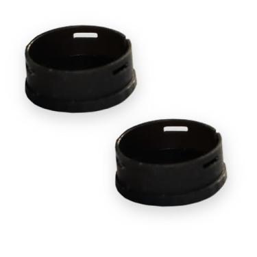 Imagem de PIAOLGYI Botão para Ring Doorbell Pro, botão de substituição para acessórios de campainha compatível com Ring Doorbell Pro, preto (pacote com 2)