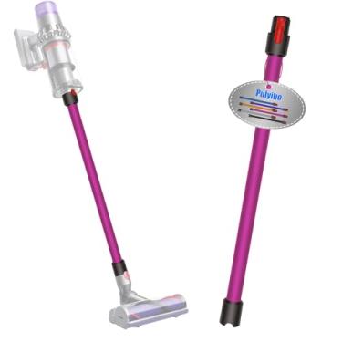 Imagem de Pulyibo Varinha de extensão para tubo Dyson, peças de substituição para aspirador de pó Dyson Stick V15 V11 V10 V8 V7, varinha de substituição para varinha de liberação rápida de 71 cm (Fúcsia)