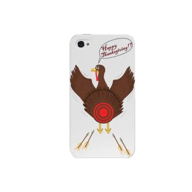 Imagem de Cellet Capa de Ação de Graças Turquia Proguard para Apple iPhone 4/4S - Branca