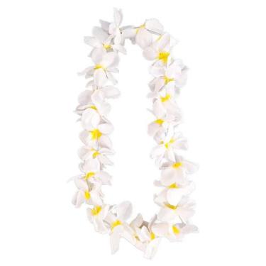Imagem de Colar Havaiano Hula Hula Neon - 100cm - Extra Festas, Amarelo Neon e B