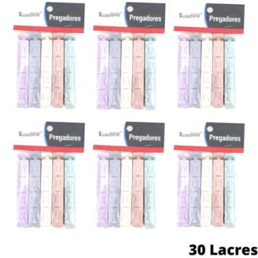 Imagem de 30 Lacres Prendedor De Embalagem Pregador Fechador Alimentos - Interpo