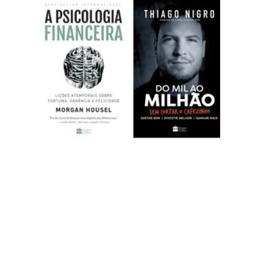 Imagem de Kit Psicologia Financeira Mil ao Milhão
