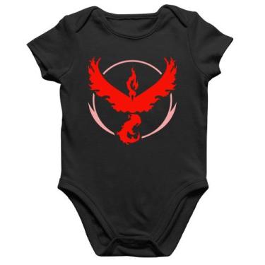 Imagem de Body Bebê Algodão Team Valor - Foca na Moda, Preto, GG