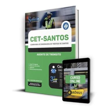 Imagem de Apostila CET Santos - SP - Agente de Trânsito - Editora Solução