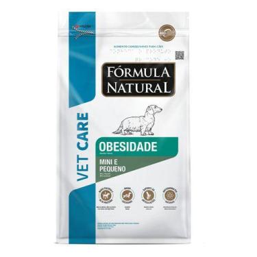 Imagem de Fórmula Natural Vet Care Ração Cão Obesidade Mini Pequena Saco 2kg - P